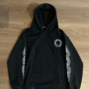 Chrome Hearts Black Hoodie Size Small